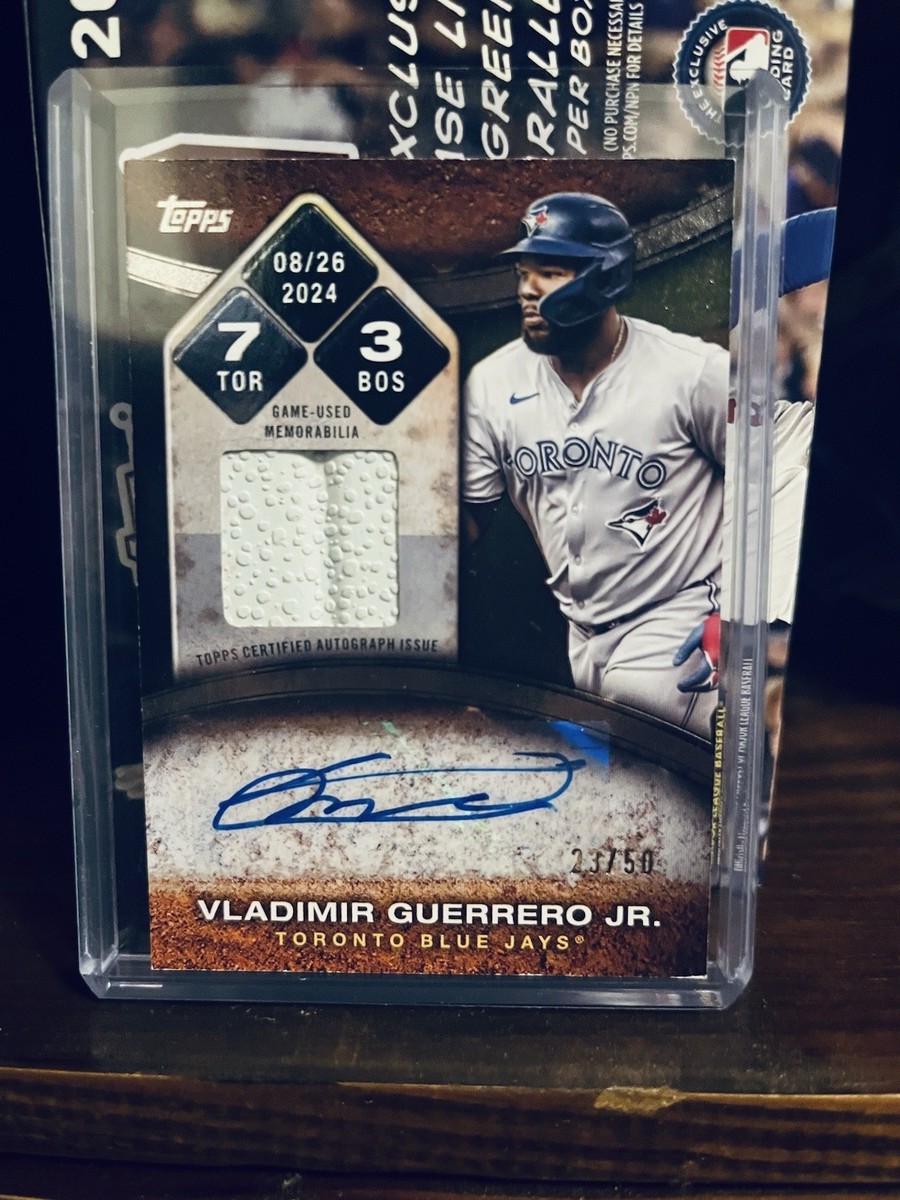 Topps 2025 Series 2 Vladimir Guerrero Jr. Game-Used Auto Relic 