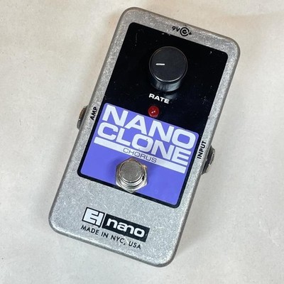 Electro Harmonix NANO CLONE Chor Effektpedal für Gitarre GEBRAUCHT Japan