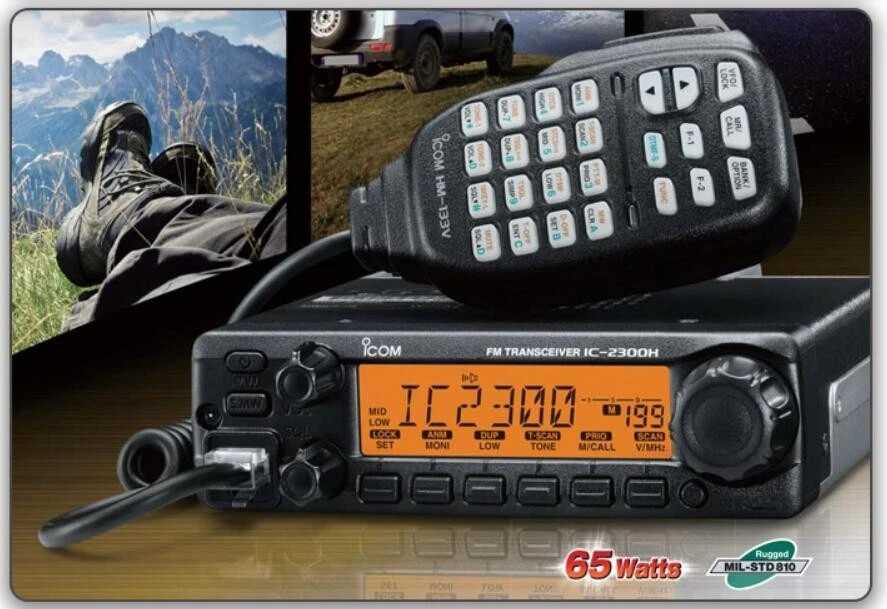 IC-2300H ICOM FM Transceiver VHF Marine RADIO Mobile Car VHF Maritime Radio New - Image 4 of 4