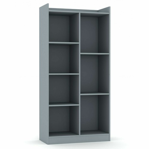 7 Würfel Hoch Breit Aufbewahrung Bücherregal Holz Bücherregal Regal Freistehend Schrank G - Bild 6 von 9