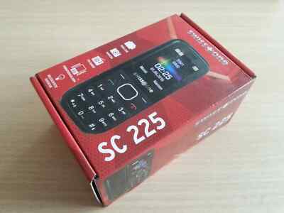 SWISSTONE SC225 DUAL SIM SCHWARZ NEU+OVP+VIELE EXTRAS+RECHNUNG+DHL VERSAND