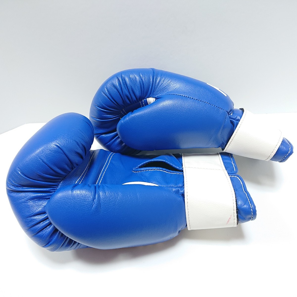 Winning Pro Boxing Gloves Am-12 Blue 12oz Lace-up Design Japan EMS