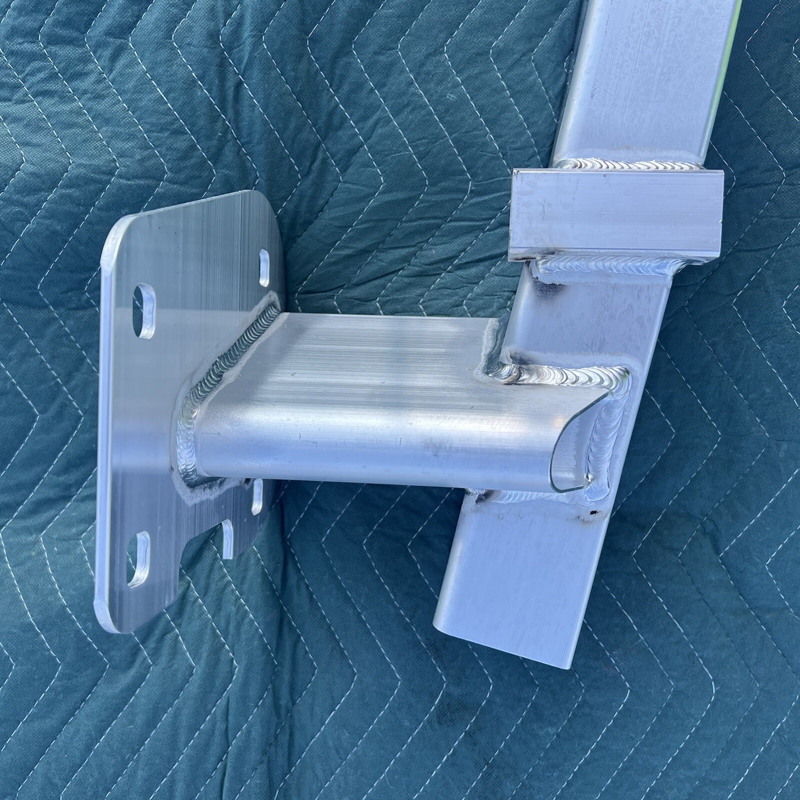 2017-2020 Bentley Bentayga Rear Bumper Reinforcement Beam Support Bracket OEM