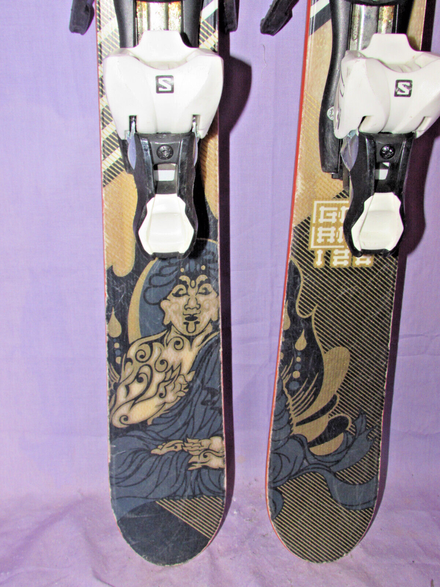 Volkl Gotama Jr kid's all mountain skis 128cm with Salomon Volkl Gotama Jr kid's all mountain skis 128cm with Salomon