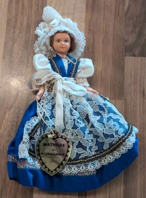 Poupée Folklorique Le Minor Mathilde De Normandie - Années 1960, 13 Cm, Collection