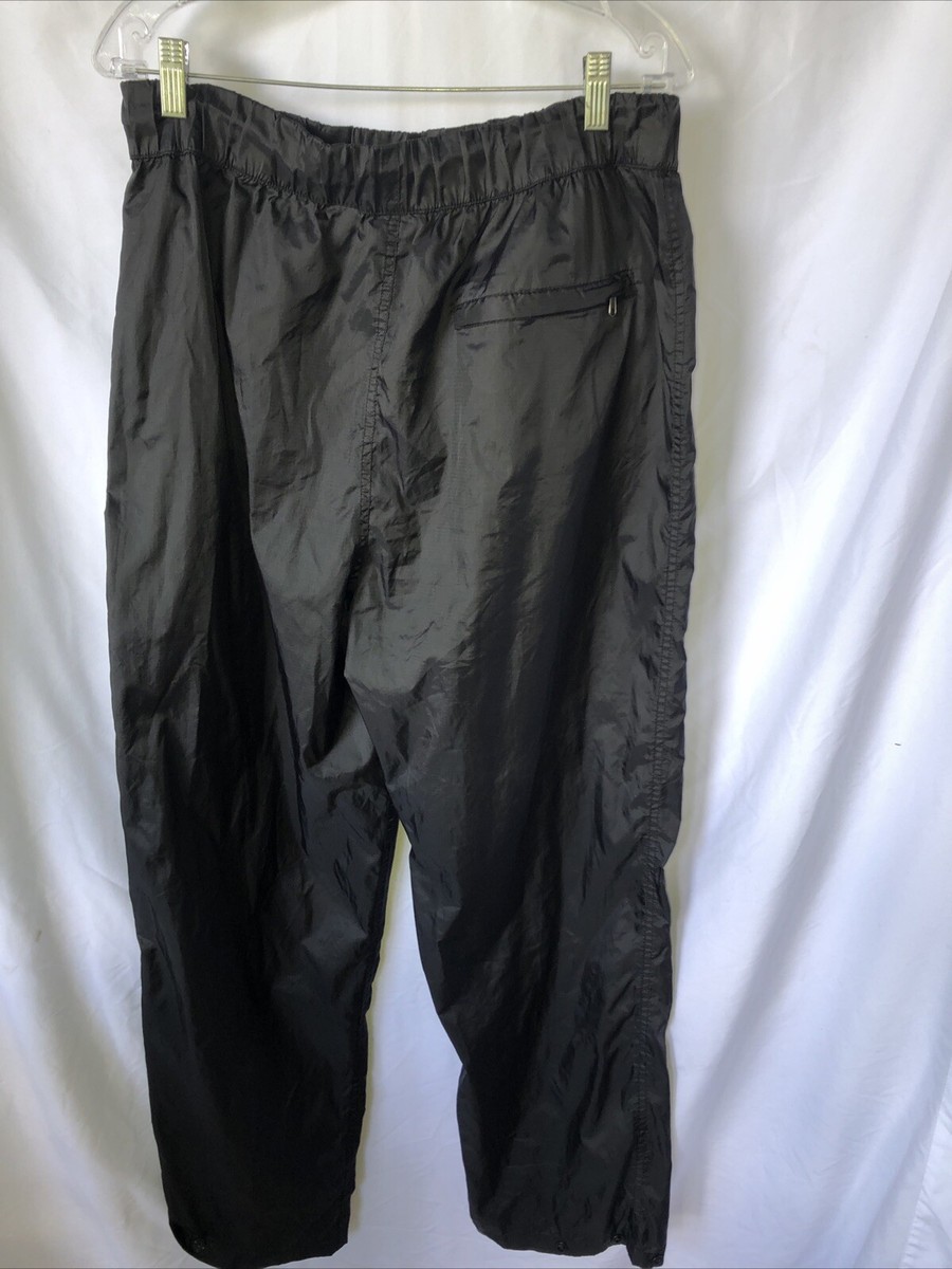 Pantalon de pluie homme Bass Pro Shops taille moyenne noir nylon