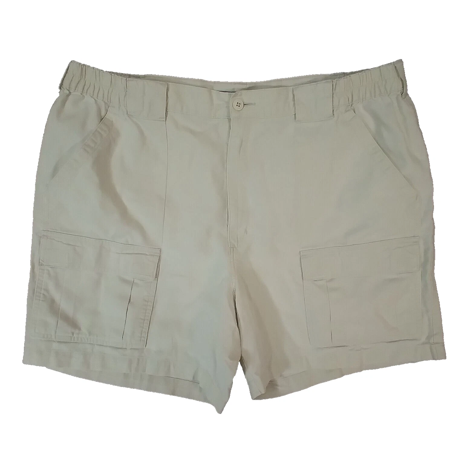 Savile Row cargo hiking shorts mens 40 x 6 White Comfort waist outdoor