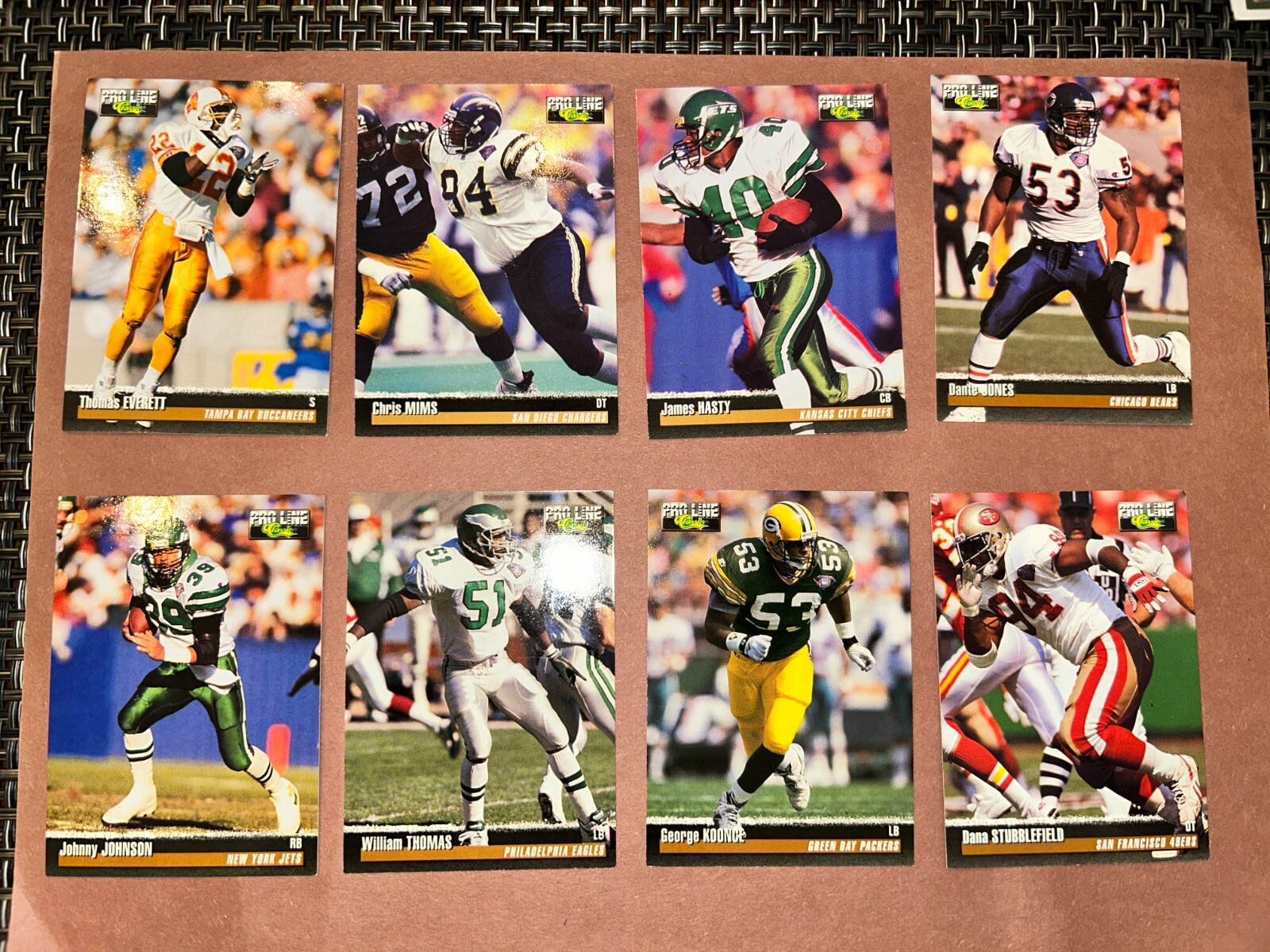 1995 CLASSIC PRO LINE FOOTBALL CARDS YOU CHOOSE NFL FREE SHIPPING