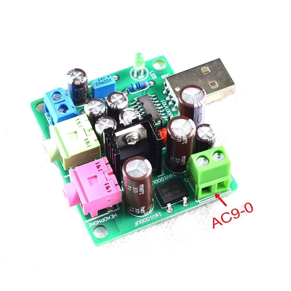 MINI USB DAC Supports Mobile Phone OTG USB Sound Card With MIC Amp
