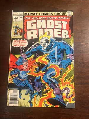 Ghost Rider #29 Marvel Comics 1977 News Stand Issue | eBay
