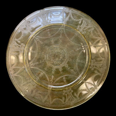 Anchor Hocking Depression Glass Plate Set of 7