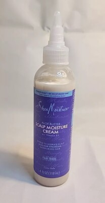 Shea Moisture Aloe Butter Scalp Moisture Cream W/ Vitamin B3 - 4 Fl Oz.