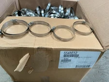 IDEAL-TRIDON LOT OF 500 65-48-E 9/16" LINED HOSE CLAMP 3 1/2"