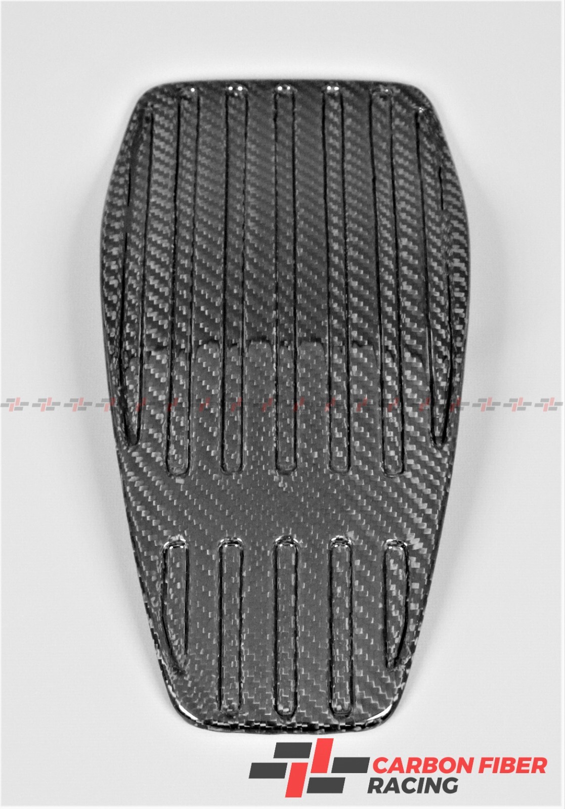 McLaren 540C 570GT 570S 600LT 650S MP4-12C Ribbed Top Engine Cover Carbon Fiber