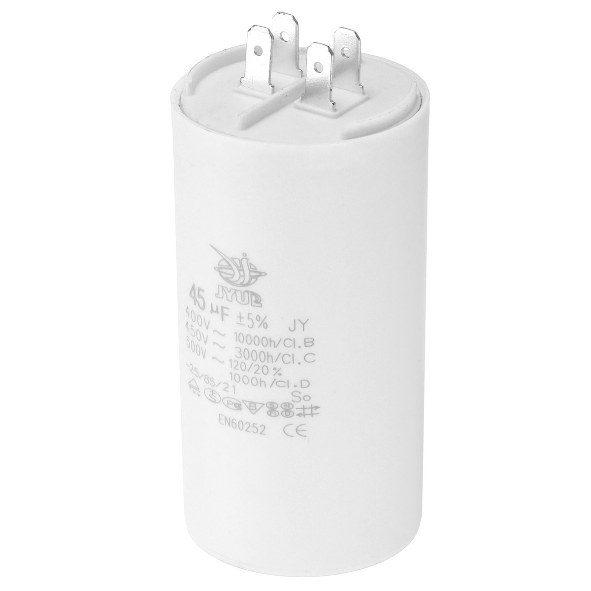 Uxcell CBB60 Run Capacitor 35uF 450V AC For Air Compressor & Water Pump Motor - 2 Wires, 50/60Hz - View #8