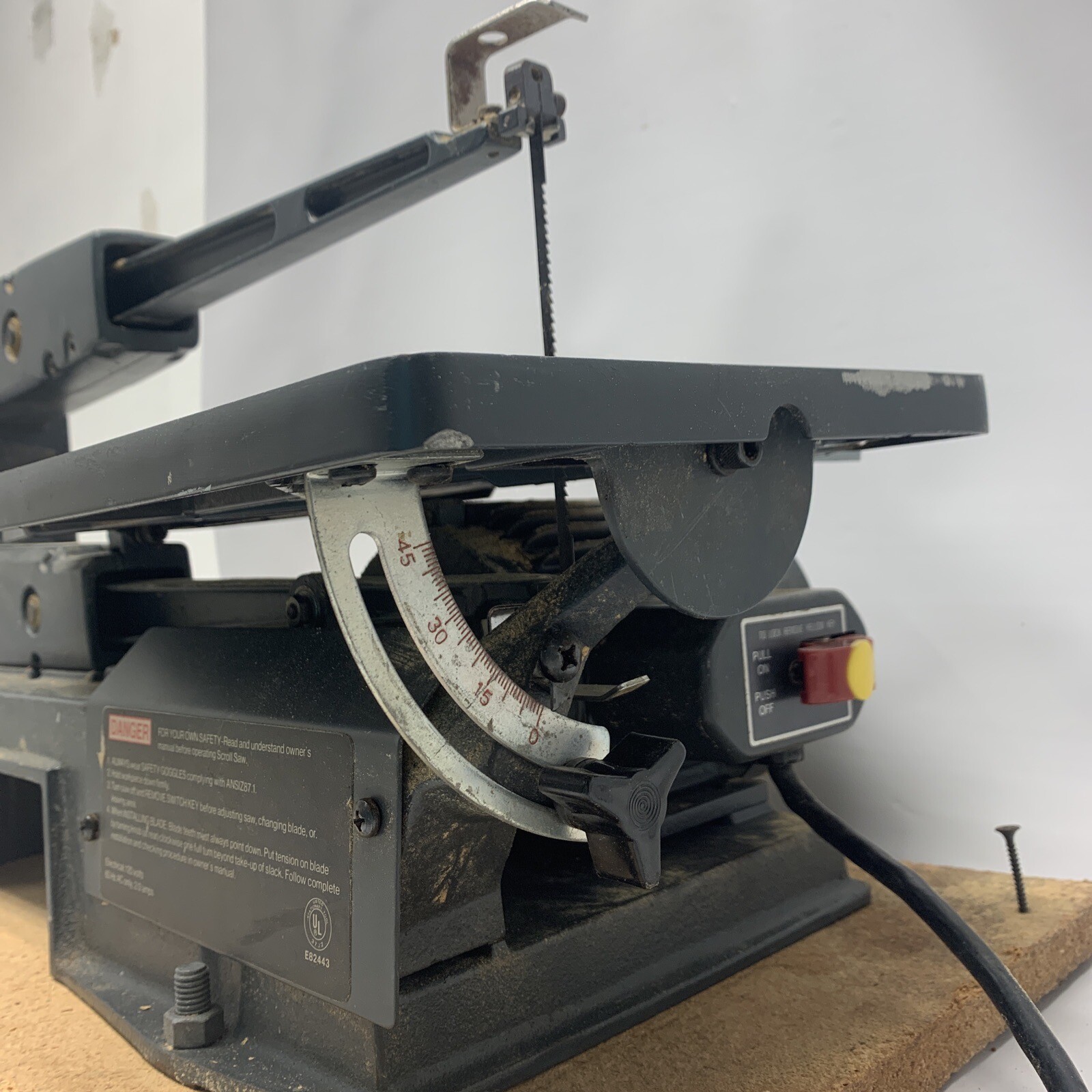 Vintage Sears Craftsman 16” Direct Drive Scroll Saw 113.236110 ax eBay