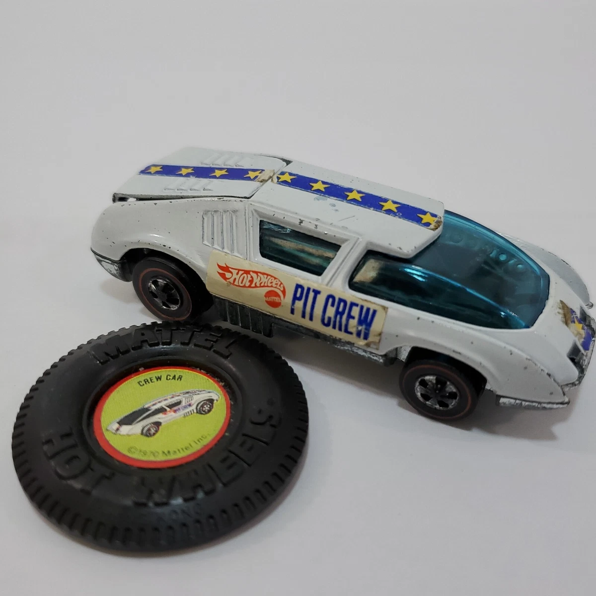 Hot Wheels Redline 1971 Pit Crew Car With Button | eBay
