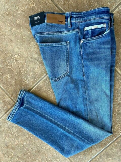 hugo boss distressed jeans