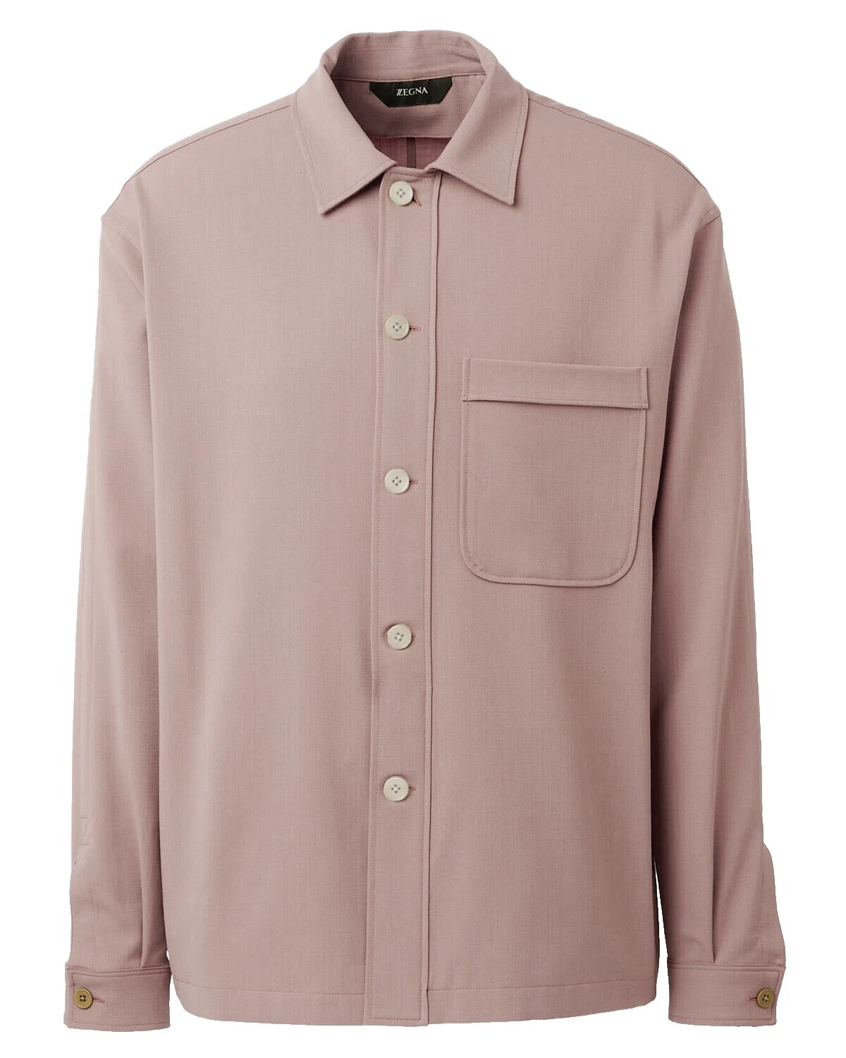 Botón Informal Algodón Ermenegildo Zegna-Down Shirts for Men