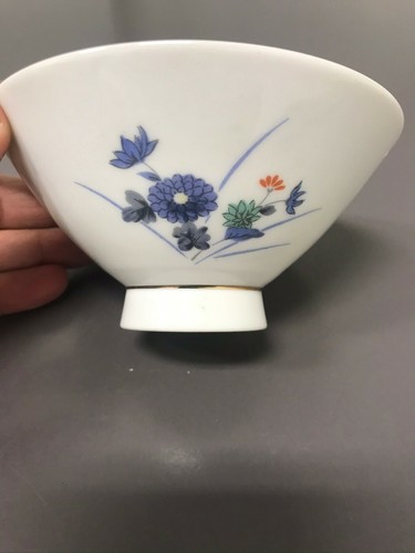 CUENCO JAPÓN OMC CON BORDE DORADO EN BASE - Imagen 2 de 5