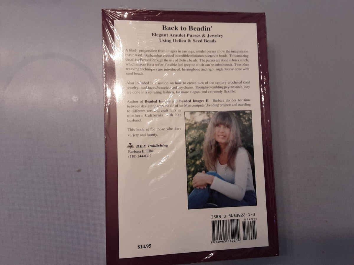 Forever In Beads Beading Book Amulet Purse Beaded Earring Patterns Barbara Elbe 9780965362252