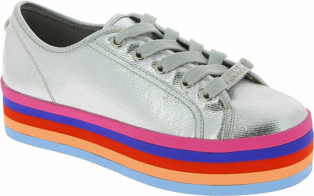 steve madden rainbow trainers