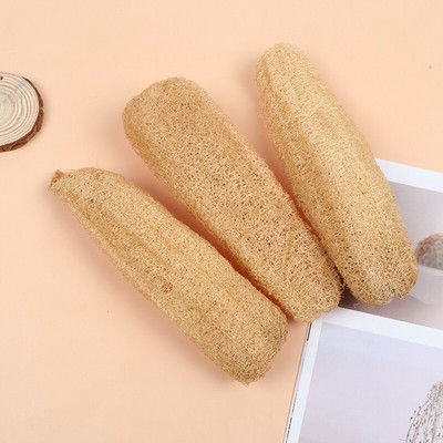 1Pc Natural Loofah Luffa Kitchen Cleaning Brush Pot Bowl Sponge Scrubber 20- _r1