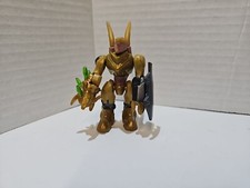 Figura Halo Mega Construx Gold Covenant Hunter Mega Bloks amarillos