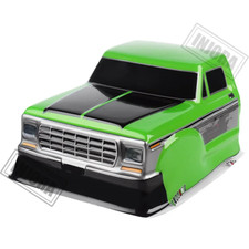 Injora Rc Car Half Pickup Head Body Shell F150 For 110 Rc Crawler Car Axial Scx