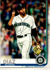 Edwin Diaz 2019 Topps Series 1 Baseball MLB Base Card #299 Seattle Mariners