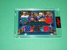 2023 Leaf Art of Sport Marino Elway Manning Young Game Used Jersey Card /15!!!!!