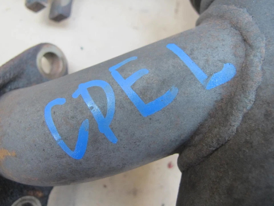 1987-1991 PORSCHE 928 S MOTOR 5,0 L JUEGO COLECTOR ESCAPE LADO DERECHO E IZQUIERDO Foto 3 de 4