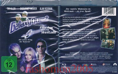 Blu-ray GALAXY QUEST Tim Allen Sigourney Weaver Alan Rickman Sci-Fi-Kult Neu+OVP