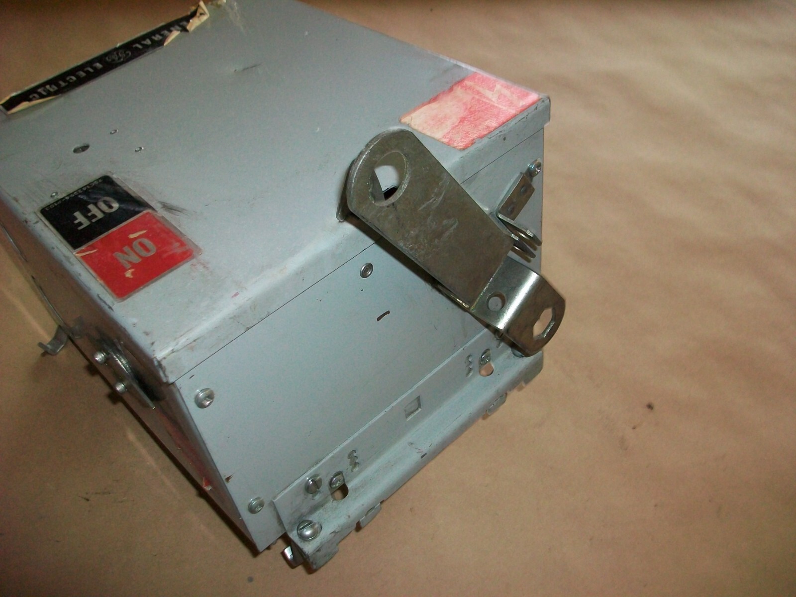 GENERAL ELECTRIC GE AC362R FLEX-A-PLUG SWITCH UNIT 600V 60A 3PH  USED