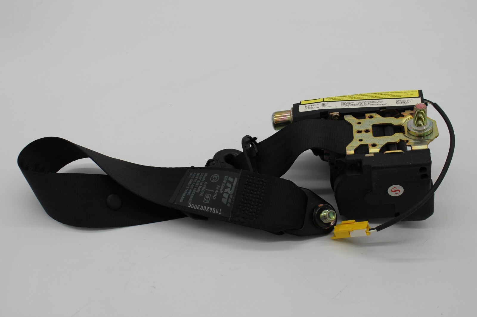 Ferrari LH Seat Belt 360 Modena Challenge Stradale Factory OEM P/N 65408300