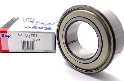 KOYO Japan 5211 ZZ CD3 Ball Bearing Metal Shielded 3211 ZZ | eBay