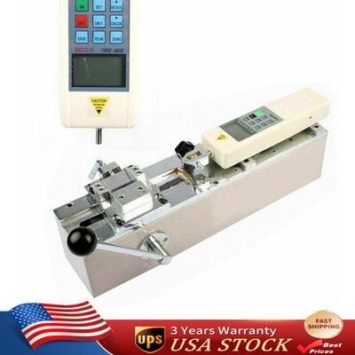 Digital Force Meter Push Pull Force Gauge Tester Pull Test Equipment Manual 500N