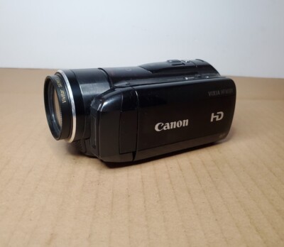 Canon Vixia HFM301 Black Digital Video Camcorder 1080P HD TESTED! NO  CHARGER!