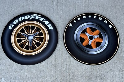 14 Inch Ford GT40 Ken Miles Jackie Ickx Lemans Tire Wheel metal
