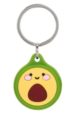 Avocado Silicone Protective Cover For Apple AirTag GPS Case Tracker Keychain