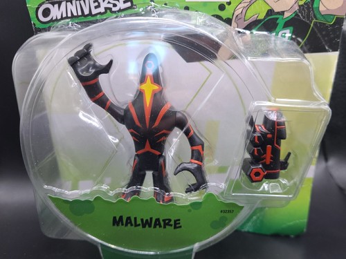 Ben 10 Omniverse MALWARE RARE Bandai Action Figure Complete NEW SEALED FREE POST - Picture 4 of 4