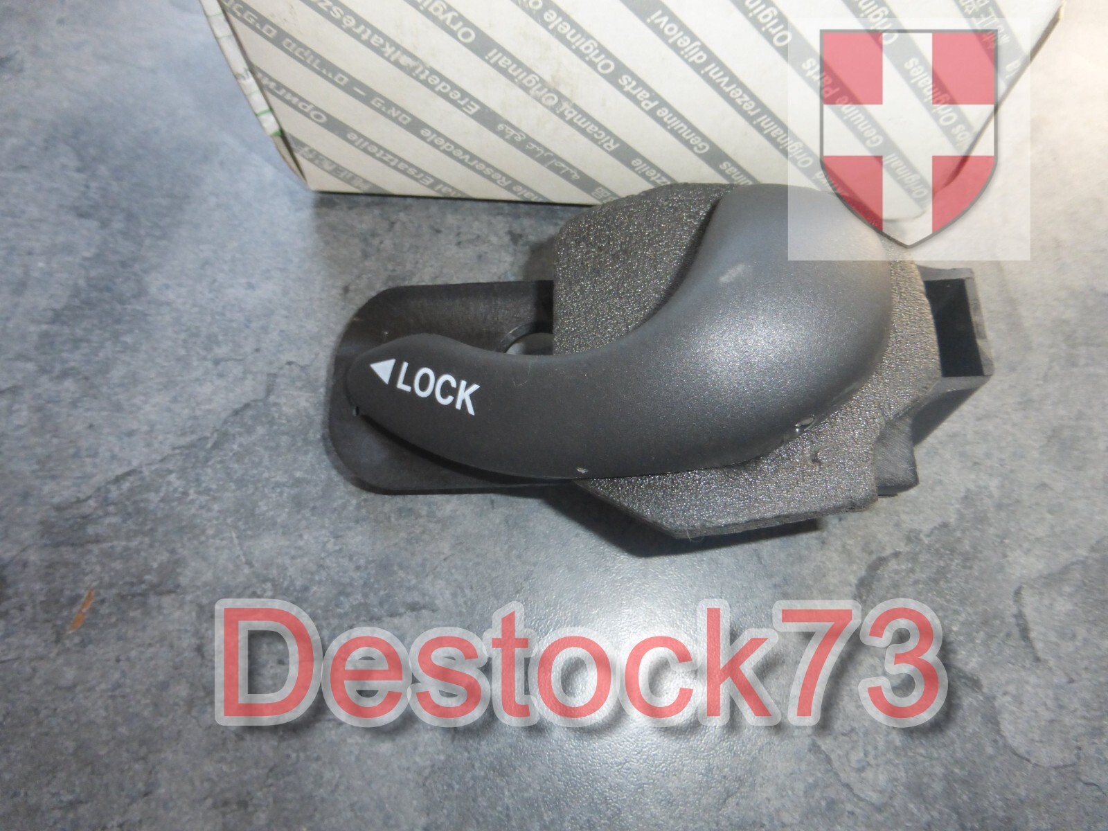 Poignée de porte interieur avant droite pour remplacer pièce cassée Fiat Doblo 2004