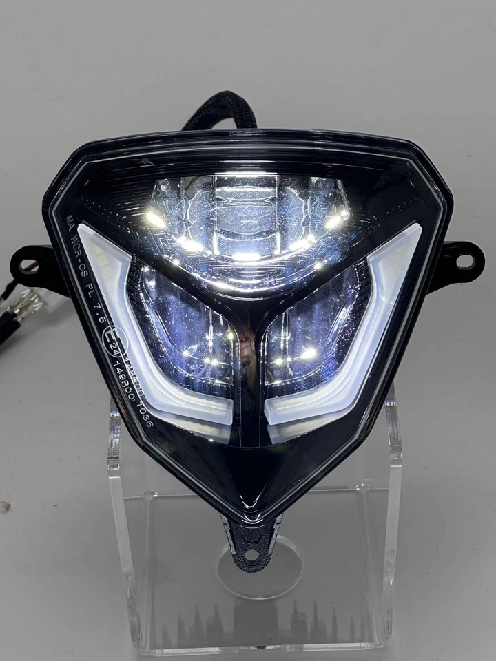 LED Headlight For BETA RR 2T/2 Stroke 125 200 250 300 / RR 4T/4 Stroke 350 390 - Image 3 of 4