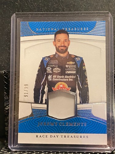 Jeremy Clements 2023 National Treasures Race Day Treasures - Sheet Metal  #91/99 - Picture 1 of 2