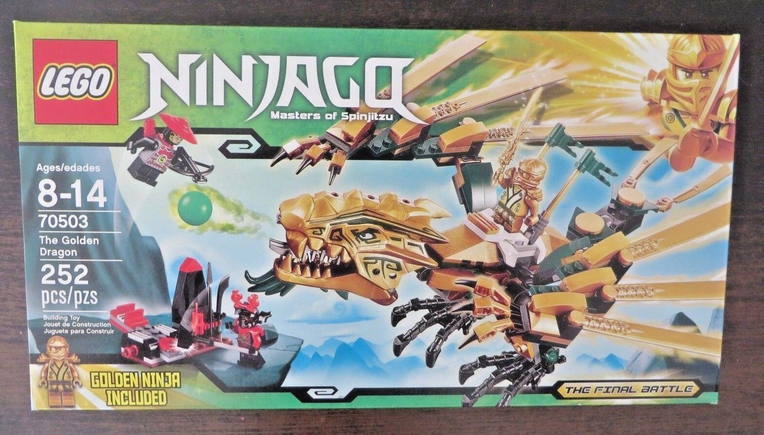 Lego 70503 - Ninjago - The Golden Dragon -  Retired - NISB