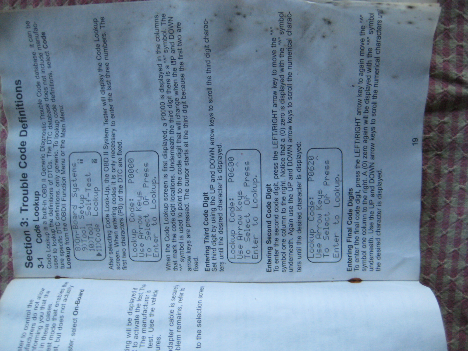 automotive diagnostic OBD II Systems tester