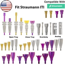 US Fit Straumann ITI Healing Abutment NC/RC Transfer Impression Open/Closed Tray