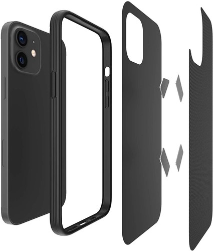 Evutec Nylon Case with AFIX+ Vent Mount For Apple iPhone 12 Pro Max Gray - 第 2/2 張圖片