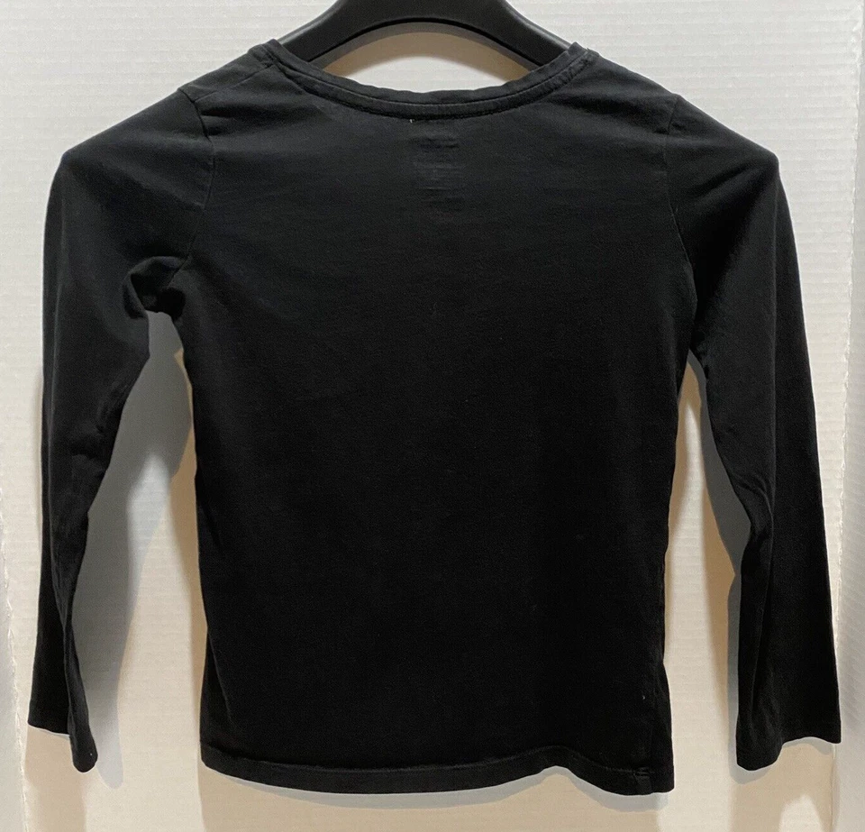 Dear Santa, I Can Explain Kids long sleeve shirt Black M(7-8) - Image 2 of 4