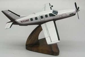 Socata Tbm 850 Eads Airplane Wood Model Replica Small Free Shipping Ebay